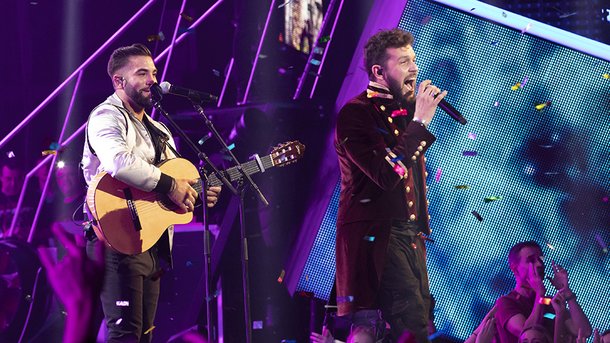 Kendji Girac et Claudio Capéo en duo pour chanter «Que Dieu me pardonne»