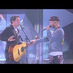 M Pokora et Gad Elmaleh "Petit oiseau"(remix) à Bercy