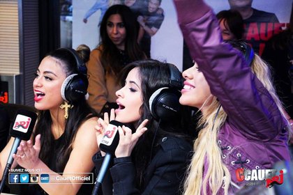 Mardi 12 Avril avec les Fifth Harmony - C Cauet sur NRJ