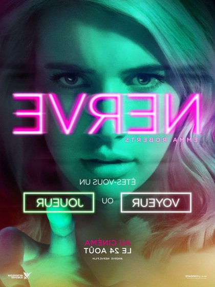 Nerve - Affiche Teaser Emma Roberts