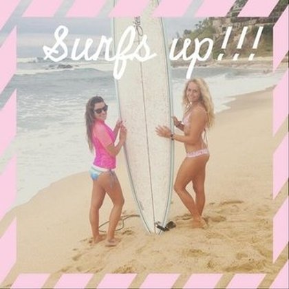 Lea Michele: Best time at @oakley Learn To Ride Cabo! #Mexico 