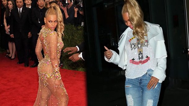 Beyoncé : fan de sa queue de cheval!