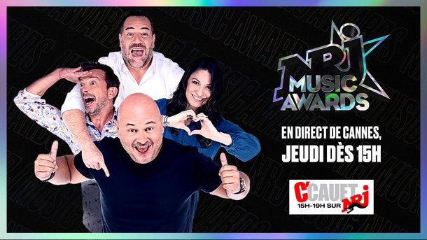 Le live de C'Cauet en DIRECT des NRJ MUSIC AWARDS 2022 - JEUDI 17 Novembre