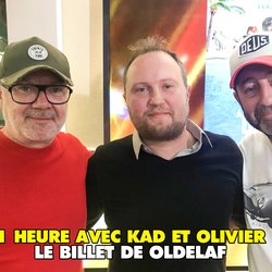 Le billet en chanson d'Oldelaf - 1 heure avec Kad et Olivier - photo - Rire & Chansons