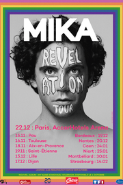 Mika : découvrez toutes les dates de la tournée «Revelation Tour»