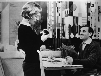 L’artiste est surtout connu, à ses débuts, pour son jeu d’acteur. Ici dans «Tirez sur le pianiste»,en 1960.