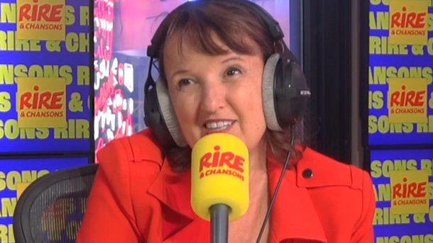 Anne Roumanoff  explique le bonheur que lui apporte la scène  - L'afterwork du Rire