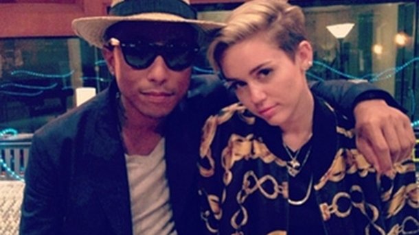 Pharrell Williams : Miley Cyrus à l'origine de « Blurred lines »