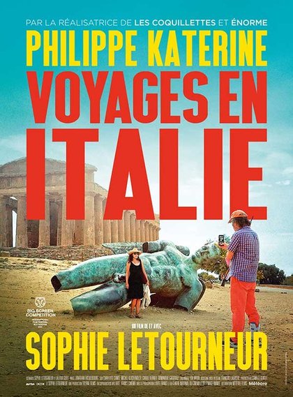 Voyages en Italie de Sophie Letourneur - affiche