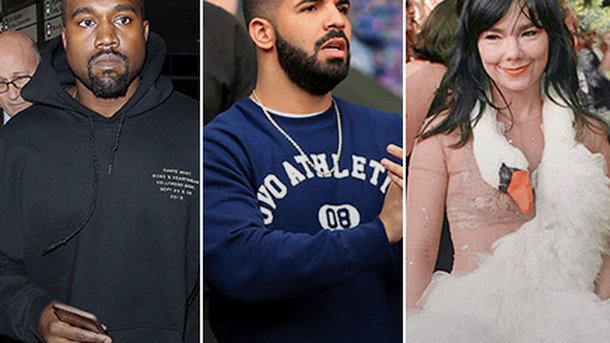 Kanye West : une nouvelle version de «Wolves» avec Drake et Björk ?