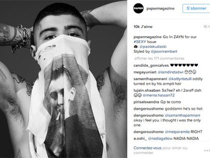 Zayn Malik pour le magazine Paper