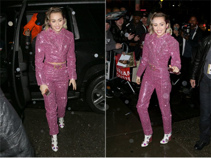 Miley Cyrus à New York