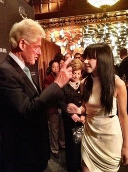 Carly Rae Jepsen a rencontré Bill Clinton