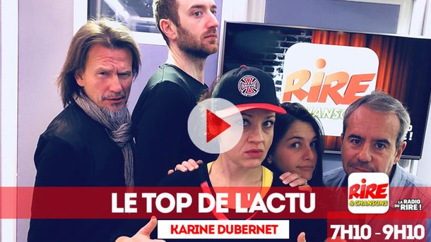 Karine Dubernet - 6  février 2018 - Le top de l'actu - vidéo - replay