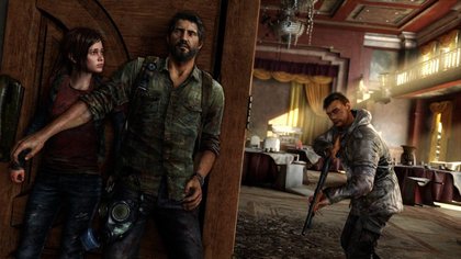 Ellie et Joel dans The Last of Us