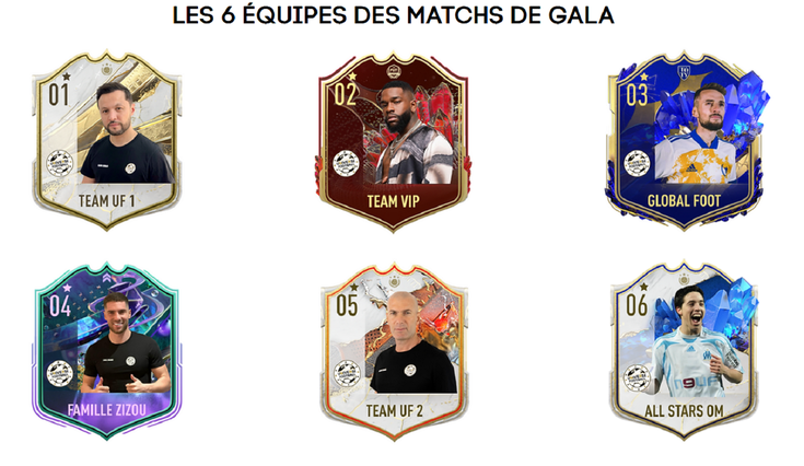 Gala Universe Football - Composition