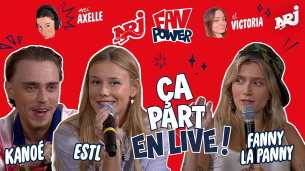 Ce live NRJ Fan Power a totalement dérapé… Avec Fanny La Panny, ESTL et Kanoé !