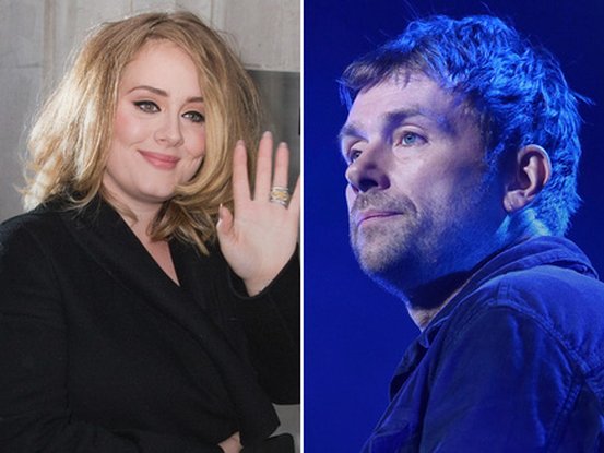 Adele et Damon Albarn