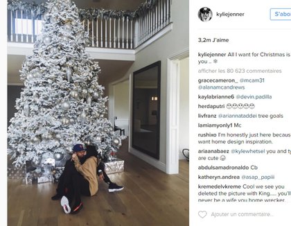 Les stars fêtent Noël - Kylie Jenner
