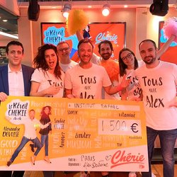 Le Réveil Chérie récolte 1500€ en faveur de la recherche contre le cancer !