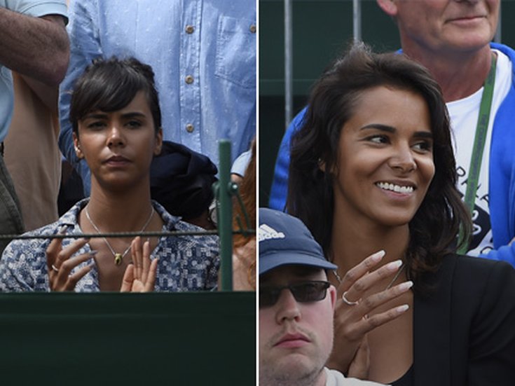 Shy'm encourage Benoit Paire