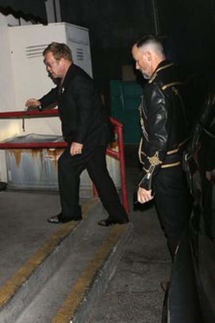 Elton John et David Furnish @ Craig's Restaurant
