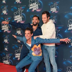 Kendji, Mika et Vianney - TAPIS ROUGE - NRJ MUSIC AWARDS 2023