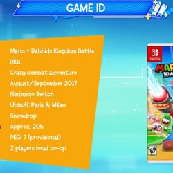 La fuite de Mario + Rabbids Kingdom Battle