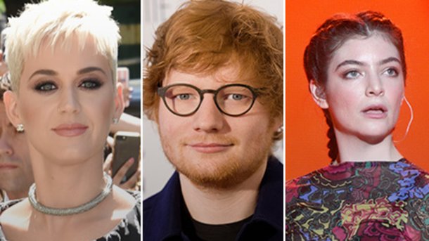 Katy Perry, Ed Sheeran, Lorde...feront le show aux Video Music Awards 2017!