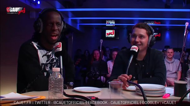 Cris Cab & Youssoupha pètent des assiettes dans le studio