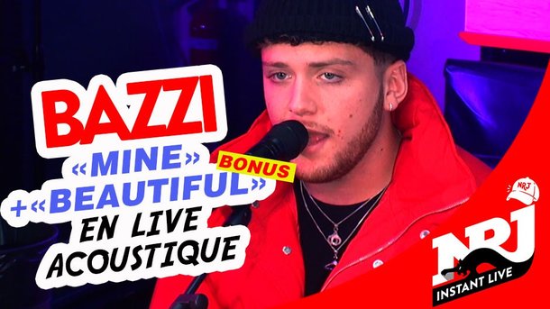 Bazzi nous offre 2 titres en acoustique ! NRJ Instant Live