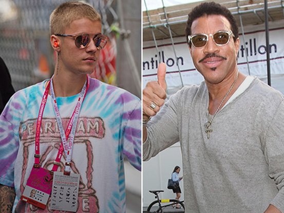 Justin Bierber et Lionel Richie