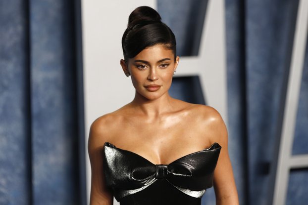 Kylie Jenner at the Vanity Fair Oscar afterparty