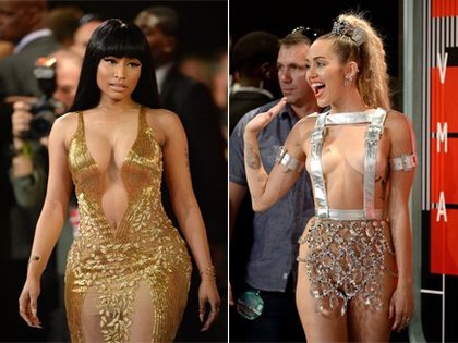 Nicki Minaj et Miley Cyrus