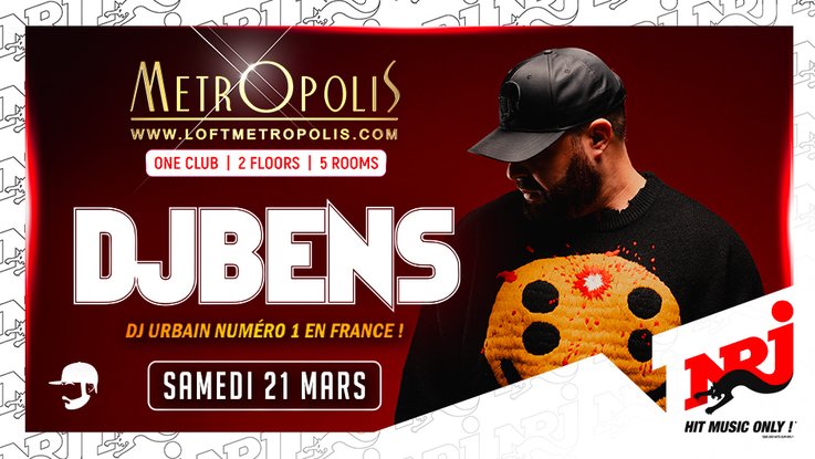 DJ Bens au Loft Metropolis 2026