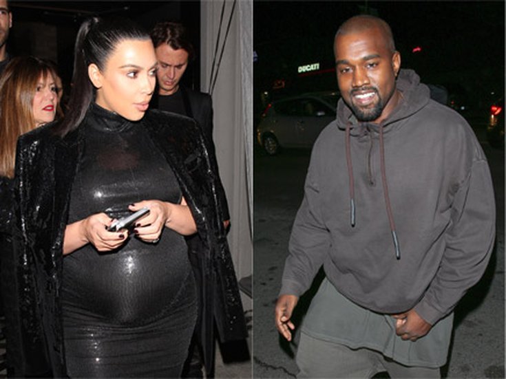 Kim Kardashian et Kanye West