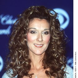 Céline Dion, avec une nouvelle coupe en 1998