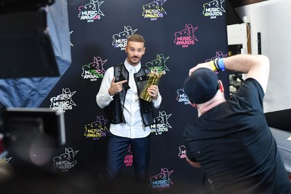 M Pokora - Backstage NRJ Music Awards 2019