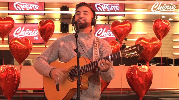 KENDJI reprend en espagnol "The Power of Love" de Céline Dion en live dans Le Réveil Chérie