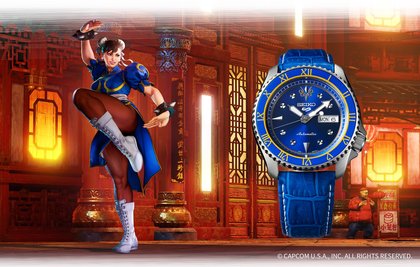 montre Seiko X Street Fighter V