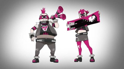 La Team Yell dans Pokémon Épée et Bouclier