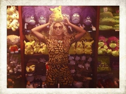 Beyoncé fête la sortie de son nouvel album