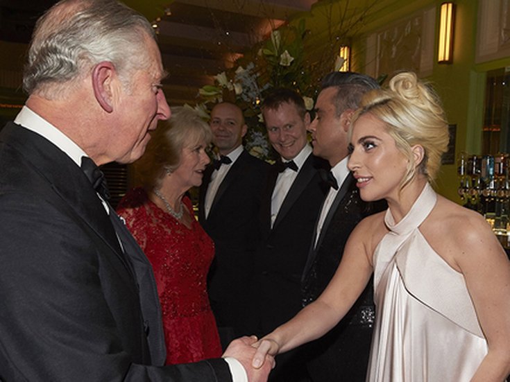 Lady Gaga et le Prince Charles