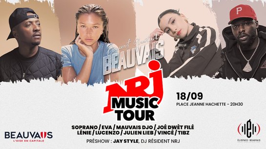 NRJ Music Tour Beauvais 2026