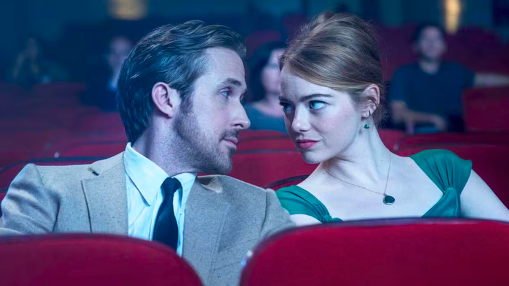 "La la land" avec Emma Stone et Ryan Gosling (2016)
