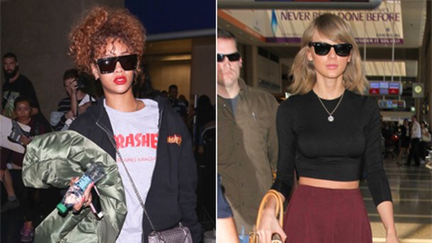 Rihanna : «Je ne suis pas un modèle comme Taylor Swift!»