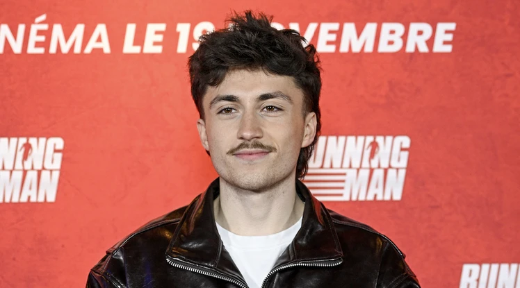 Léo (Star Academy) à l'avant-première de Running Man