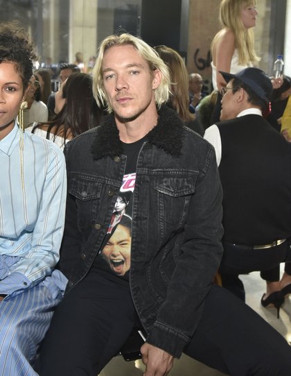Diplo à la Fashion Week de New-York, septembre 2017