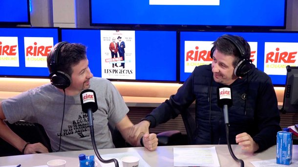 Les Jumeaux face à Francis Huster sur Rire & Chansons
