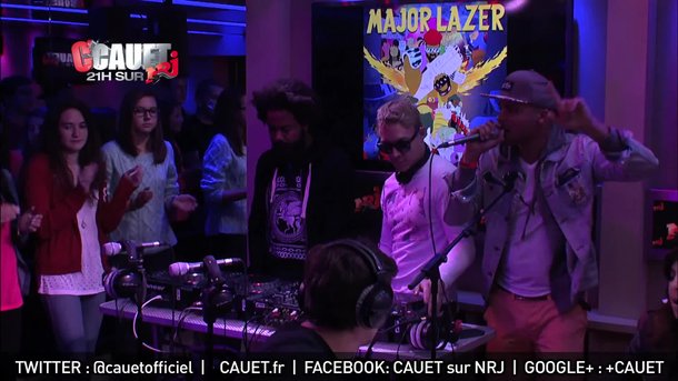 Major Lazer - Live chez Cauet sur NRJ